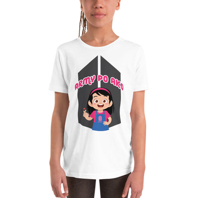 BARONG WAREHOUSE - VTM18 - Army Po Ako Girl Youth T-Shirt